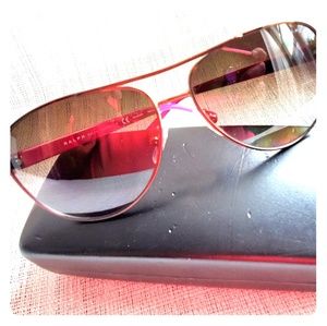 Ralph Polarized Aviator Sunglasses